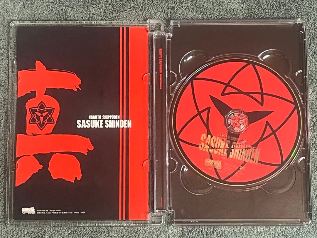 DVD 初回盤 NARUTO ナルト 疾風伝 サスケ真伝 来光篇 缶バッジ付き
