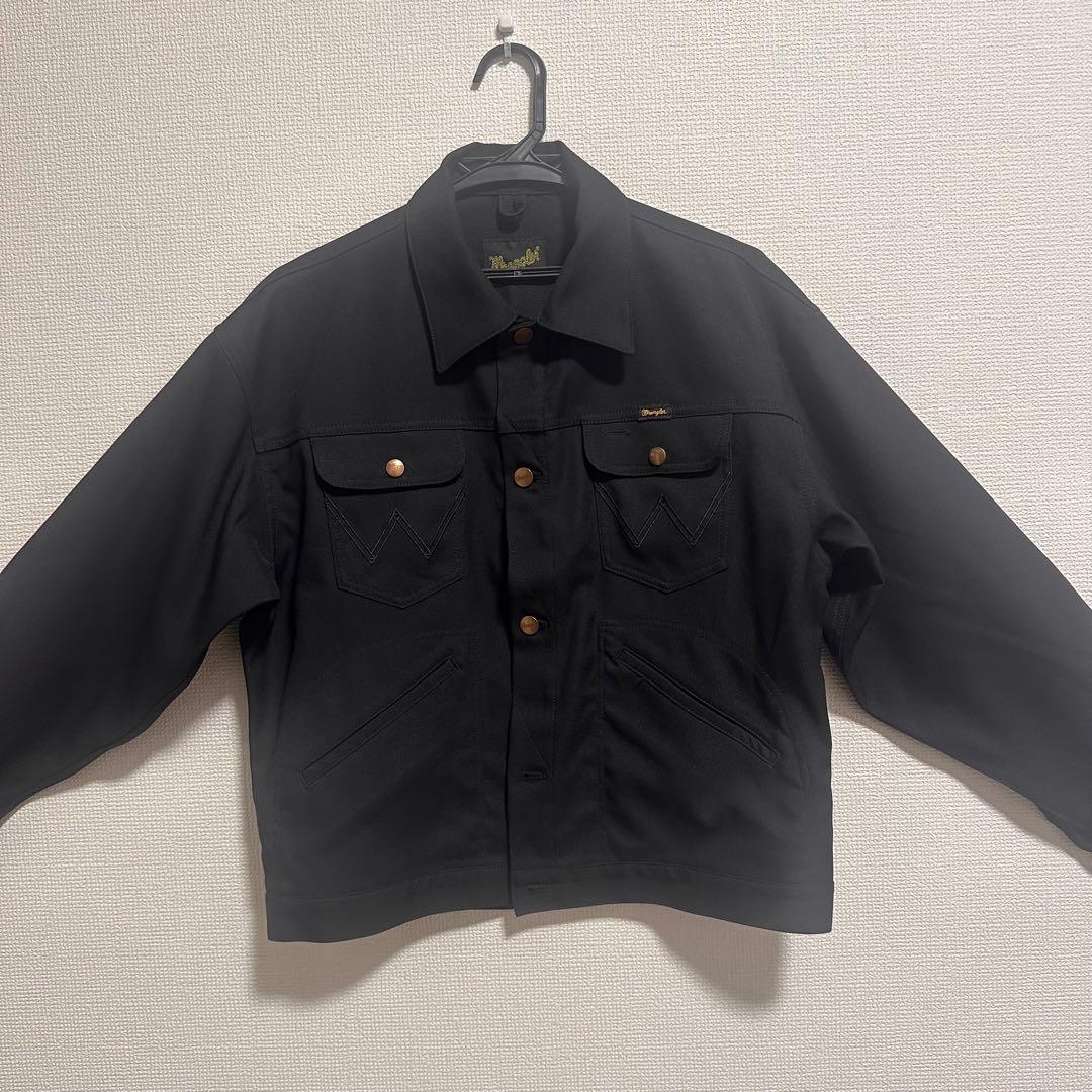 【美品】wrangler ランチャージャケット　短丈