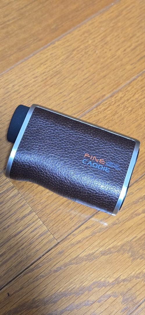 FINE CADDIE J300 ゴルフ距離計 レザー調ブラウン