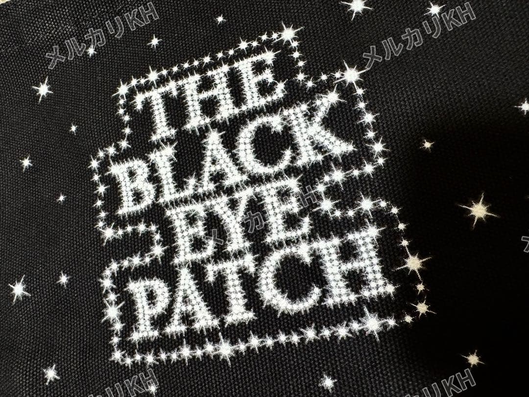 ラスト❗️ブラックアイパッチ　blackeyepatch トートバッグ　ブラック