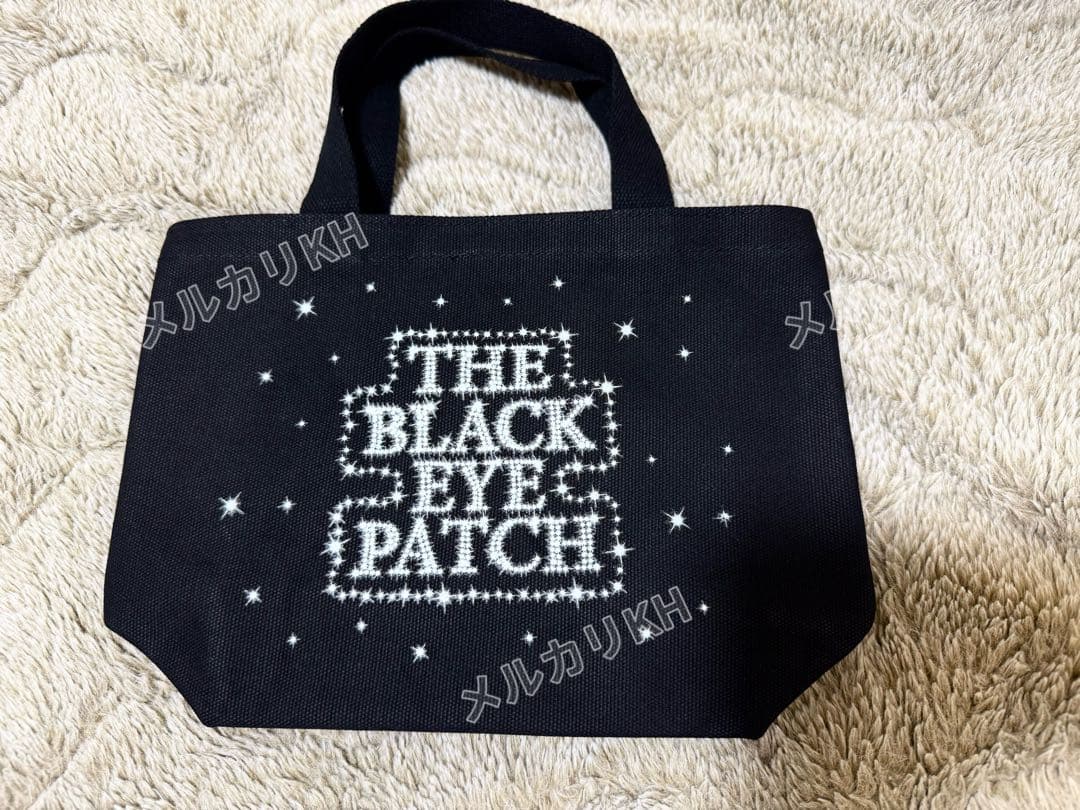 ラスト❗️ブラックアイパッチ　blackeyepatch トートバッグ　ブラック