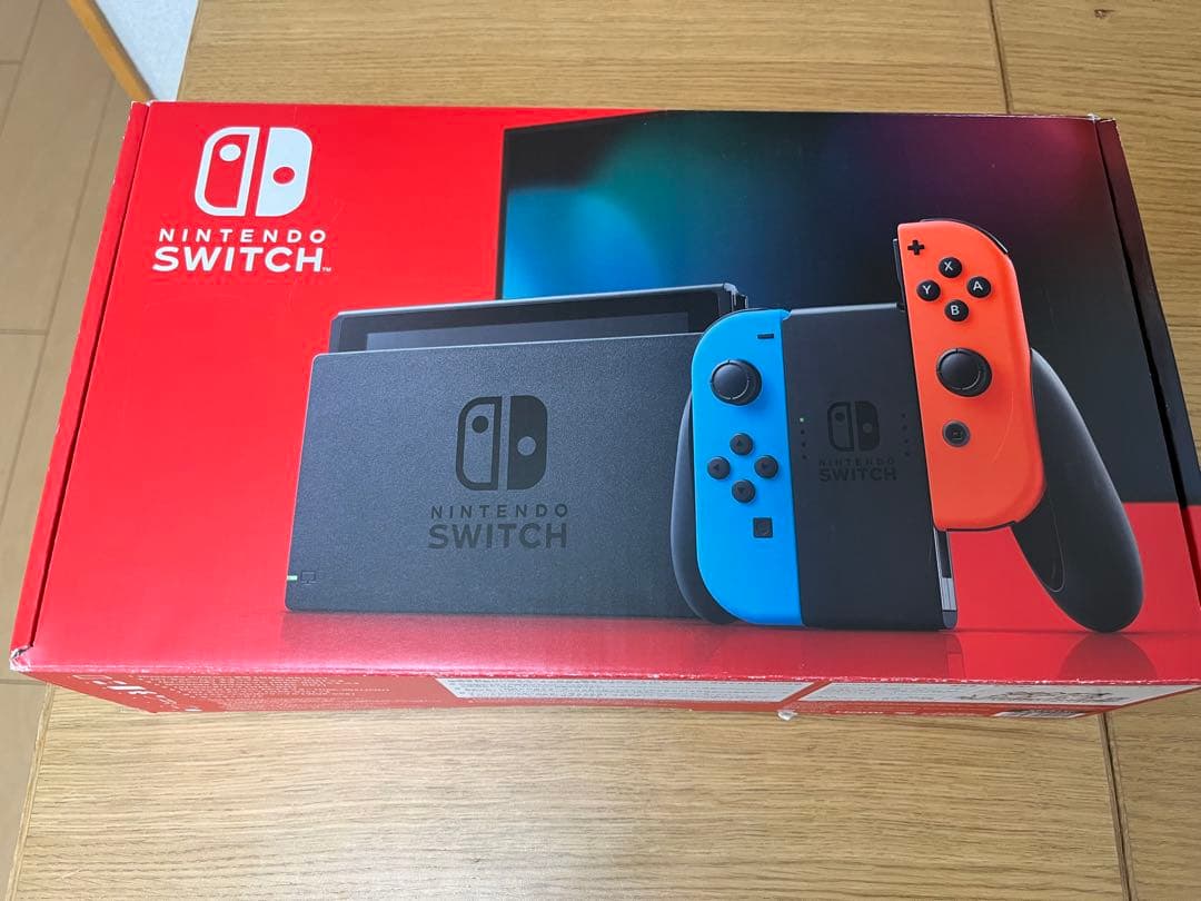 【美品】Nintendo Switch ネオンブルー/ネオンレッド 本体