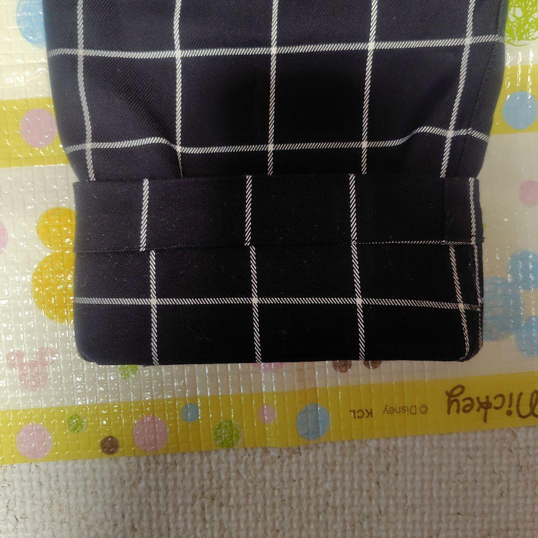 PEARLY GATES 黒と白のチェック柄パンツメンズ　サイズ６