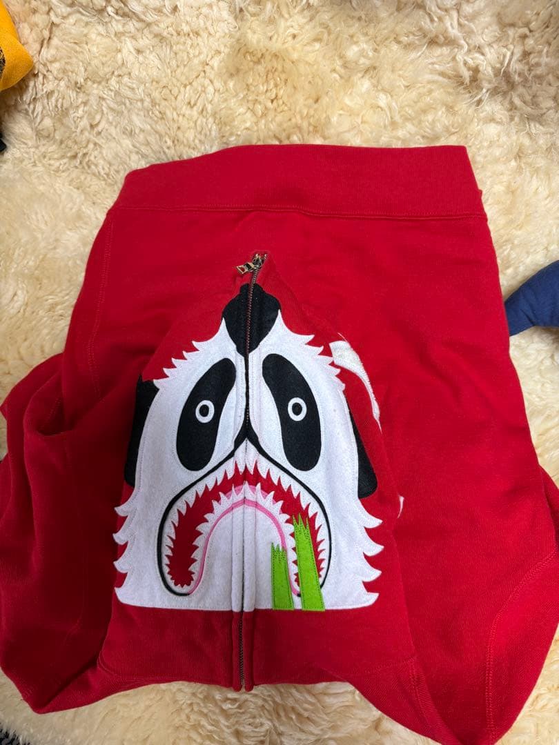 A BATHING APE アベイジングエイプ　パンダパーカーXXS最終値下げ