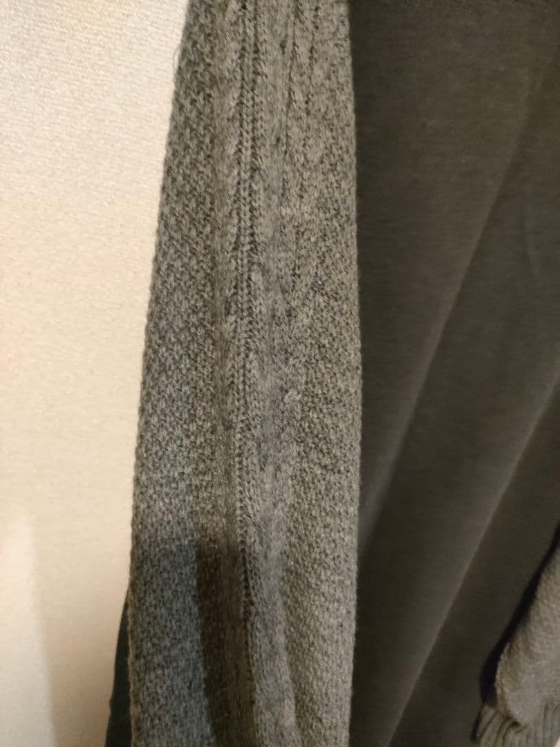 1 超美品　VALENZA 　バレンザ　長袖　ニット　ワンピース　44