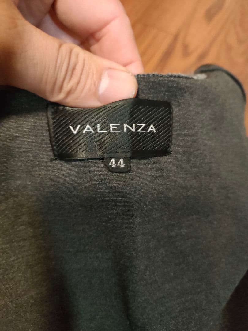 1 超美品　VALENZA 　バレンザ　長袖　ニット　ワンピース　44