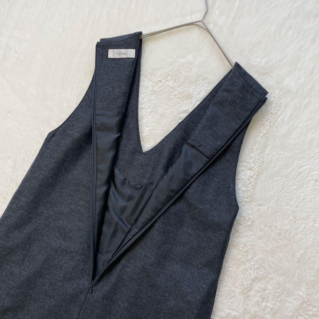 美品 Leilian ジャンパースカート 現行タグ
