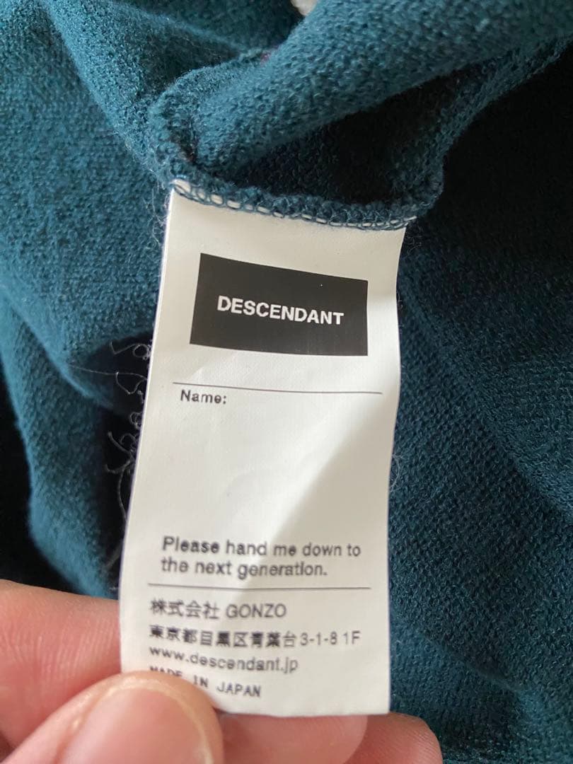【売り切り】19AW DESCENDANT PUBA POLO US