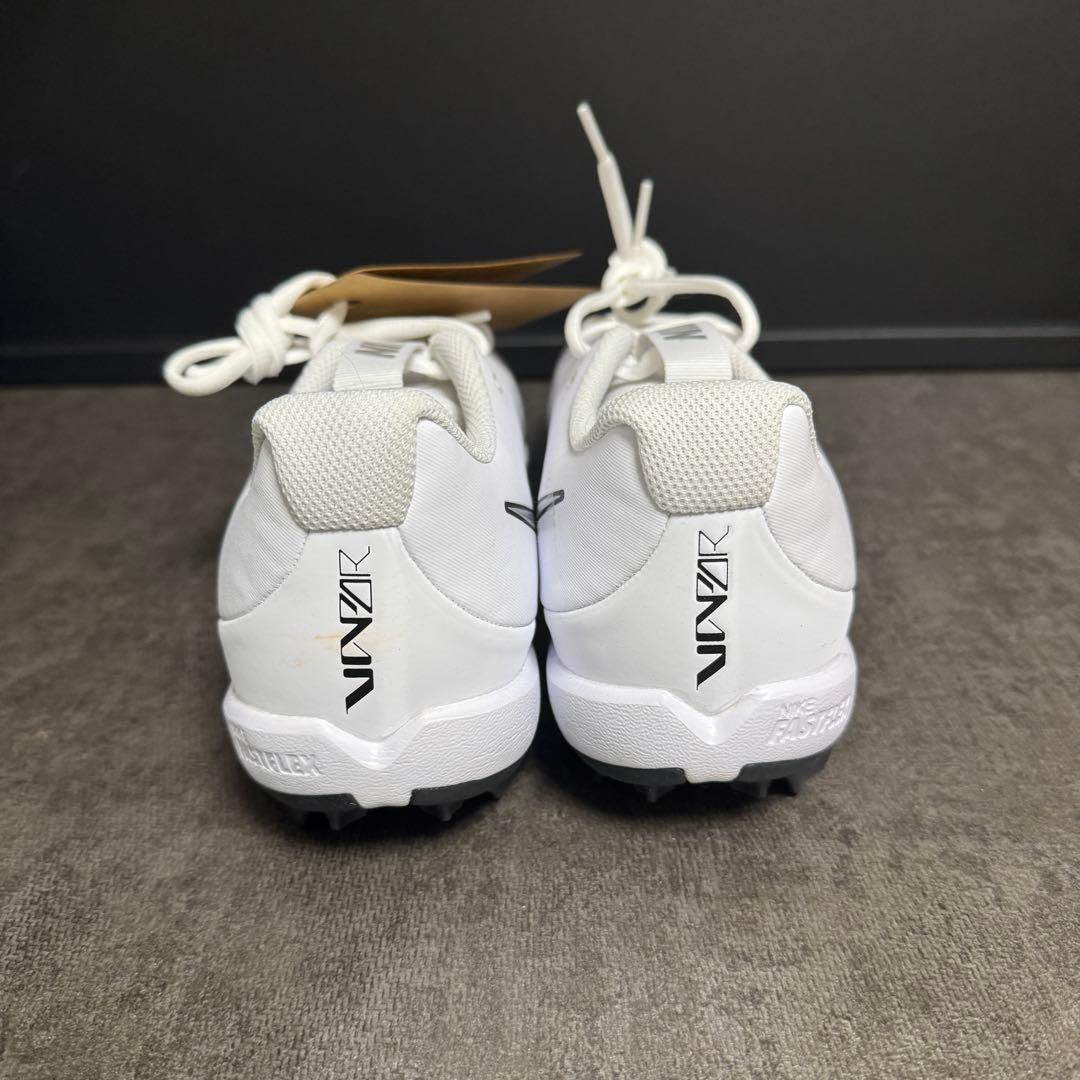 NIKE vapor shark ベイパー ホワイト 白 アメフト スパイク 黒