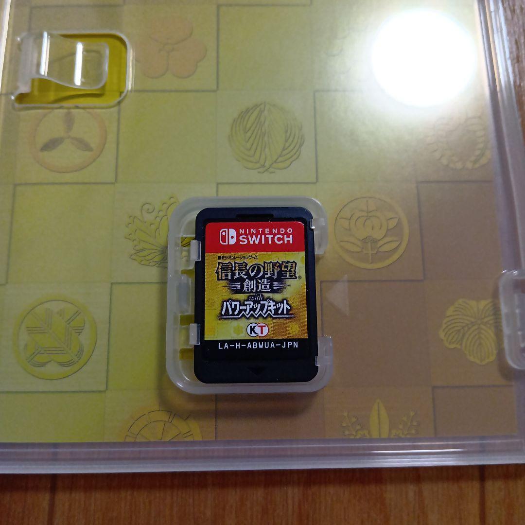 極美品Switch 信長の野望　創造 with パワーアップキット