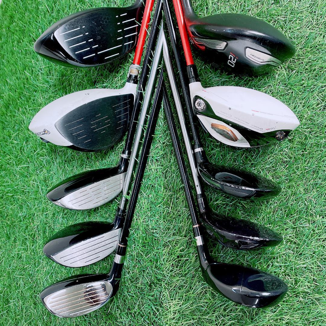 即コースデビュー　ゴルフクラブ フルセット PING入り 初心者 M2657