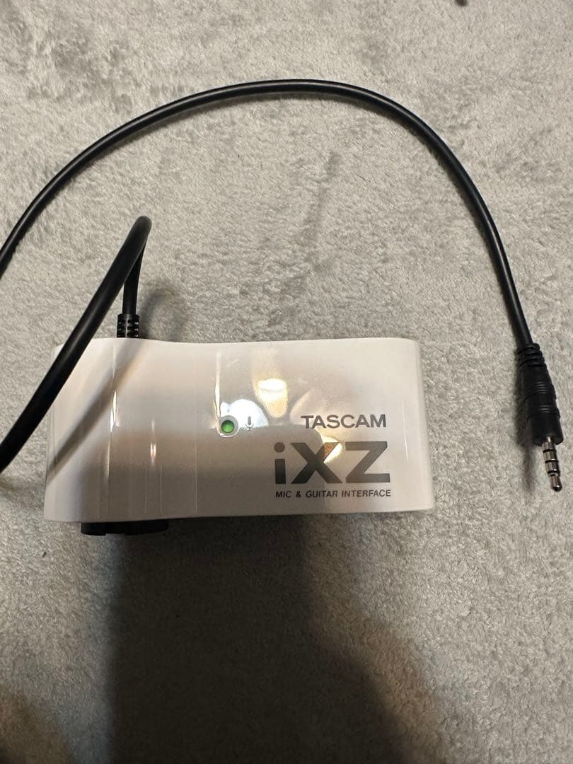 SHURE シュア WH20XLR TASCAM iXZマイクインターフェース