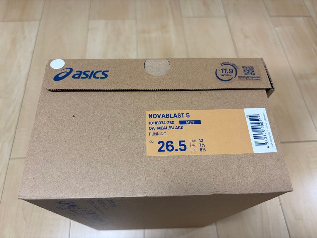 asics NOVABLAST5 ノバブラスト5 26.5cm USED品