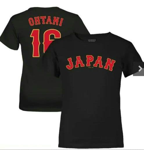 2023 WBC 大谷翔平 Tシャツ ユニフォーム LEGENDS　USサイズL