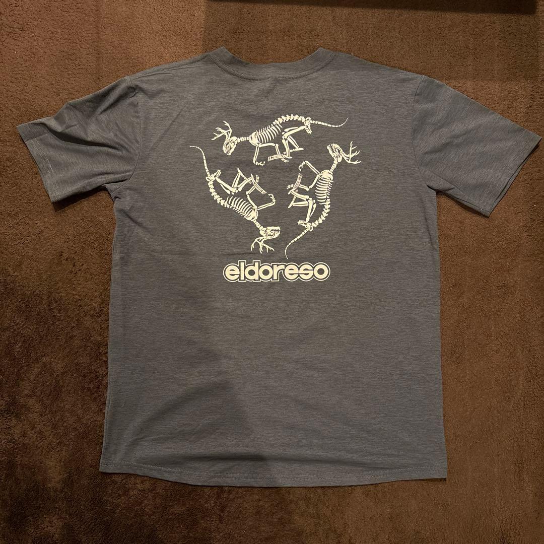 エルドレッソ　Tシャツ　L Bone Dinosaur Tee(Gray)
