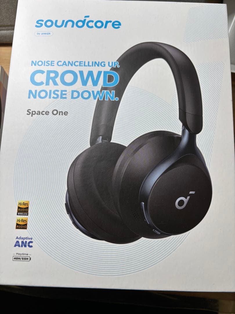 anker soundcore space one 充電コード無し