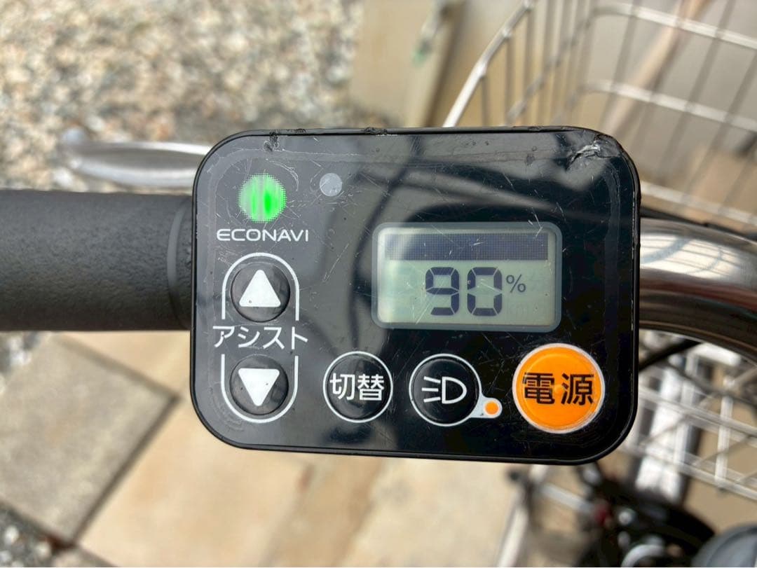 電動自転車　№8186 パナソニック ビビDXシティ 27インチ