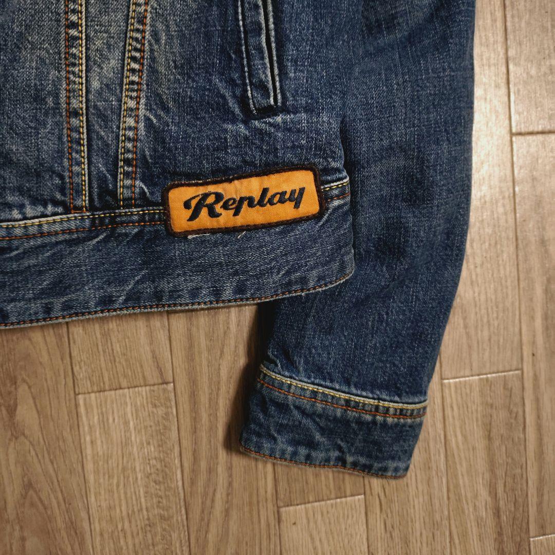 限定 完売品 4way Replay リバーシブル デニムジャケット 中綿
