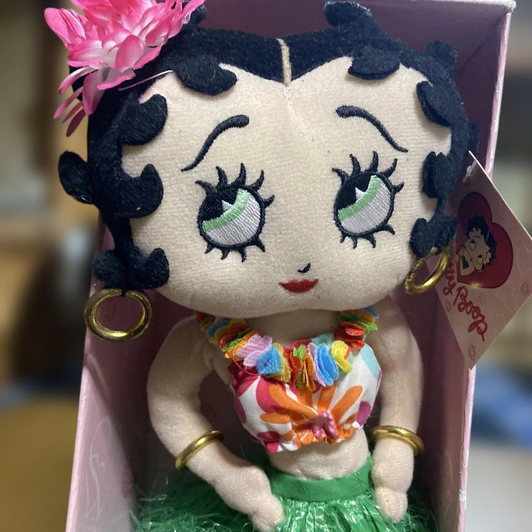 超希少　レトロ　BETTY BOOP フラガールフィギュア