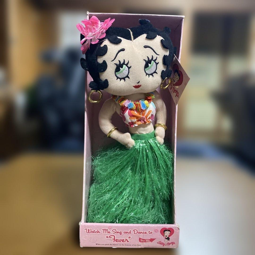 超希少　レトロ　BETTY BOOP フラガールフィギュア