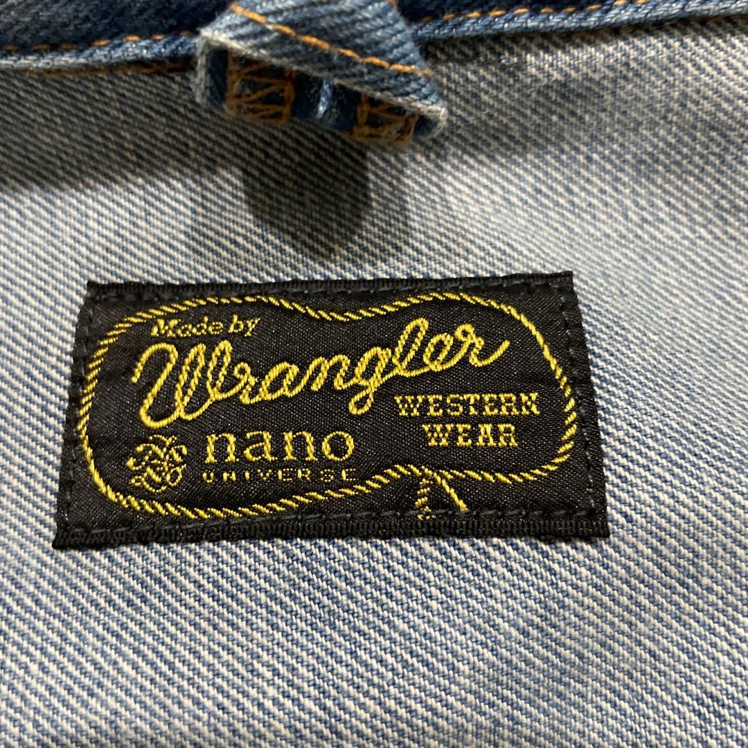 WRANGLER nano universe 11MJZ デニムジャケット S