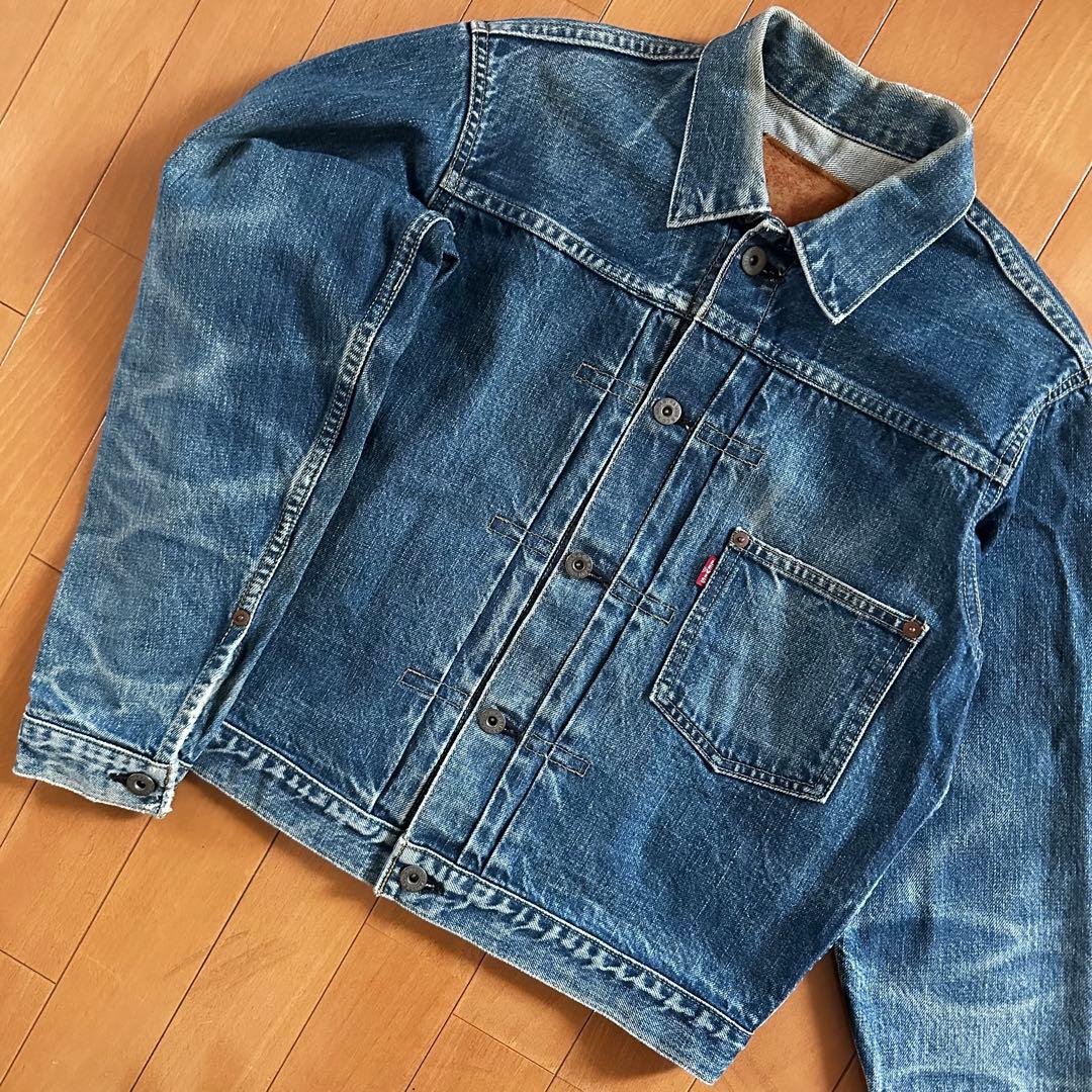 鬼ハチノス Levi's 93年 日本製 1st 71506xx ファースト