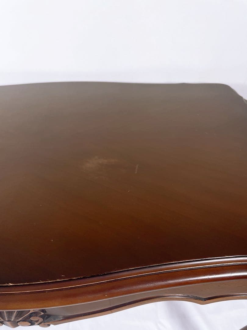【良品】 Karimoku カリモク センターテーブル 猫足 猫脚