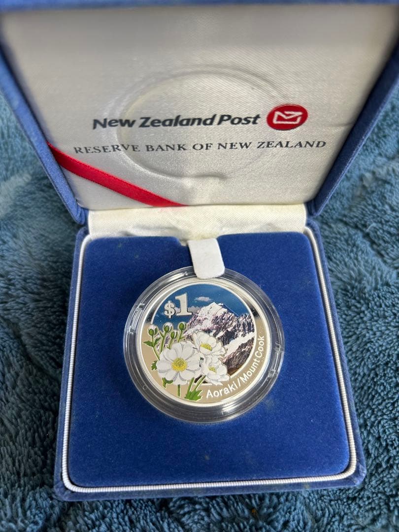 2007年 ニュージーランド シルバープルーフ　1オンス銀貨