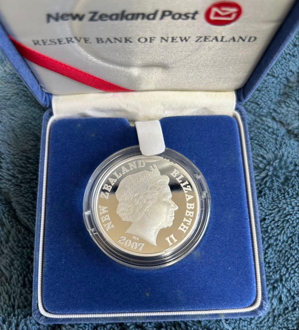 2007年 ニュージーランド シルバープルーフ　1オンス銀貨