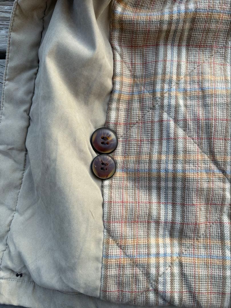 90s L.L.bean フィールドコート ダブルジップ L ベージュ