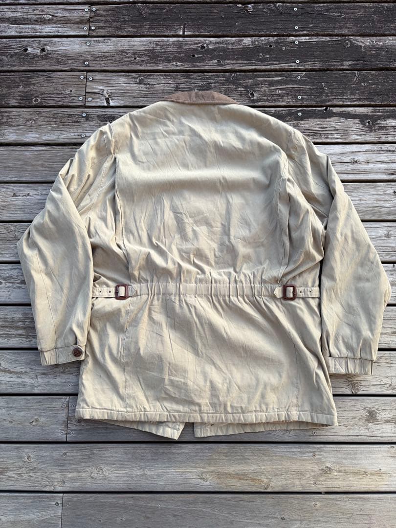 90s L.L.bean フィールドコート ダブルジップ L ベージュ