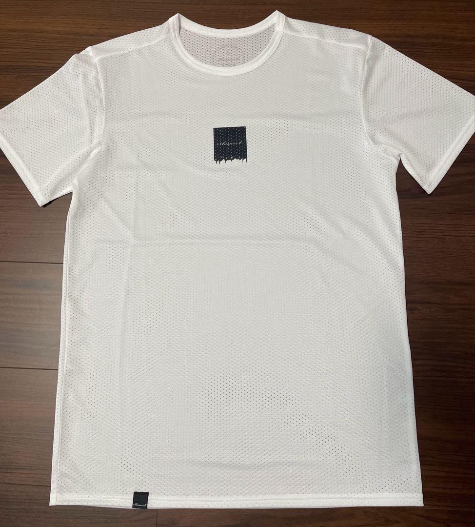 ウォーキング・ランニングウェア Answer4 Dry Tshirt White L