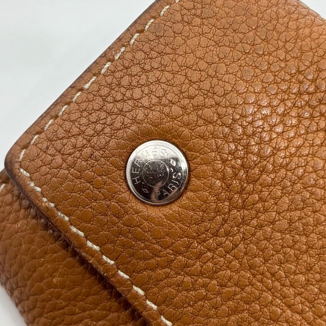 【エルメス】HERMES セリエ 4連キーケース レザー ブラウン 鍵入れ
