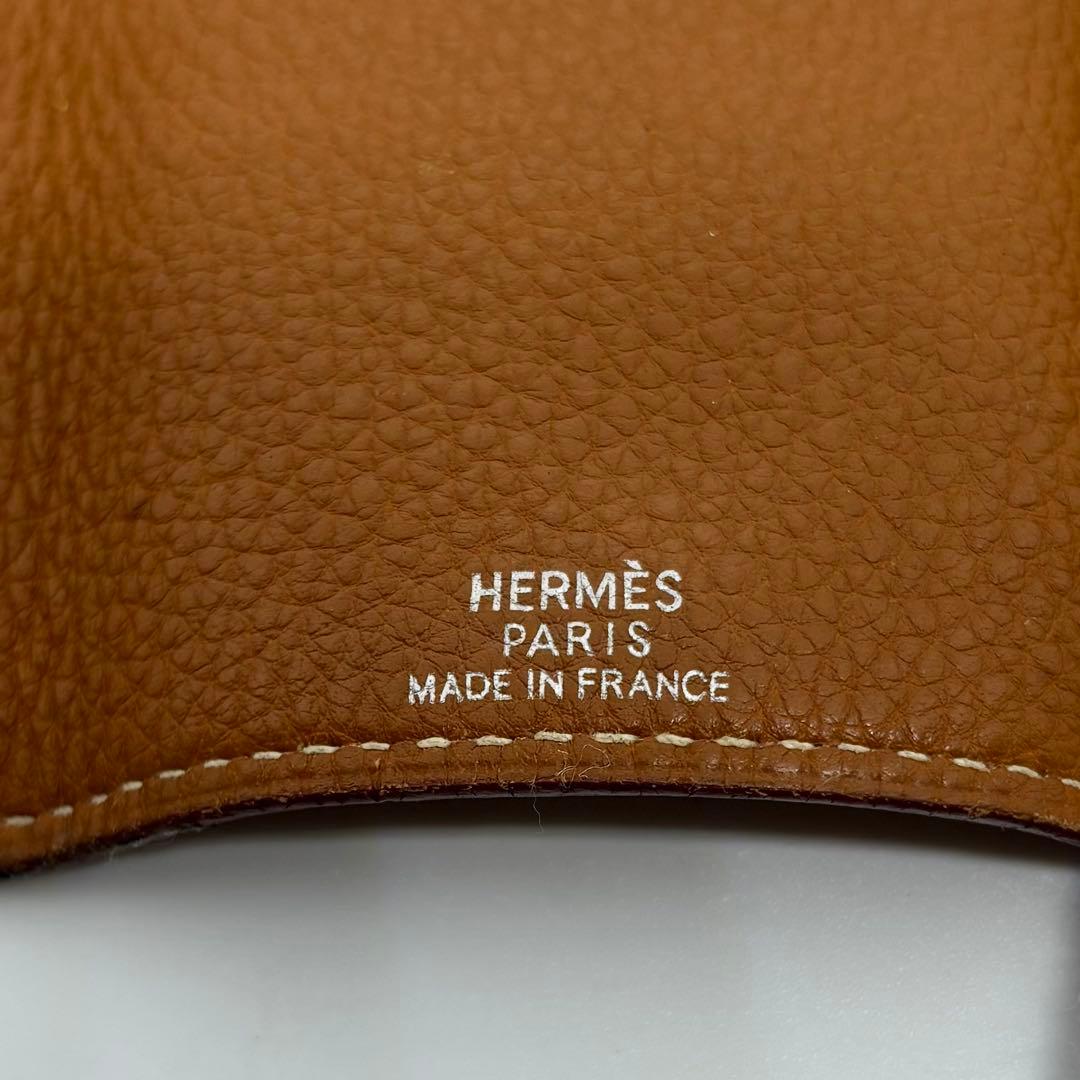 【エルメス】HERMES セリエ 4連キーケース レザー ブラウン 鍵入れ