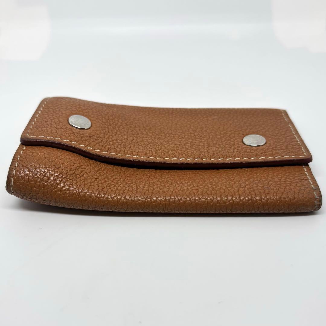 【エルメス】HERMES セリエ 4連キーケース レザー ブラウン 鍵入れ