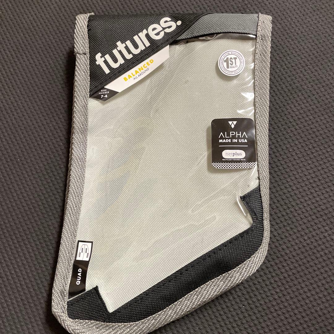 futures.ALPHA CONTROLLER クアッドフィン 4枚セット