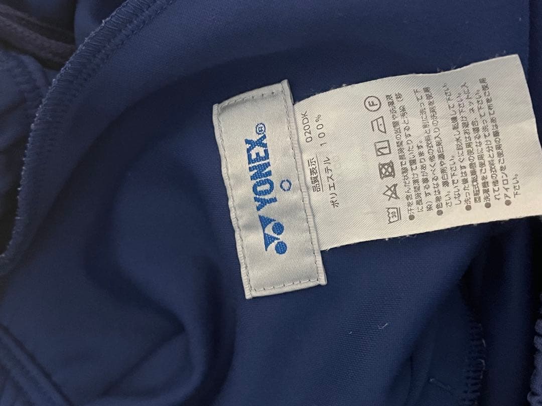 YONEX ネイビー ピンク アクセント ハーフパンツ　日本代表　oサイズ