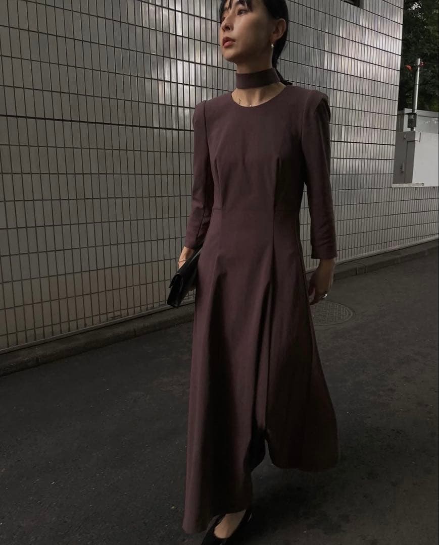 ワンピース amerivintage TRICOT TIE SET DRESS