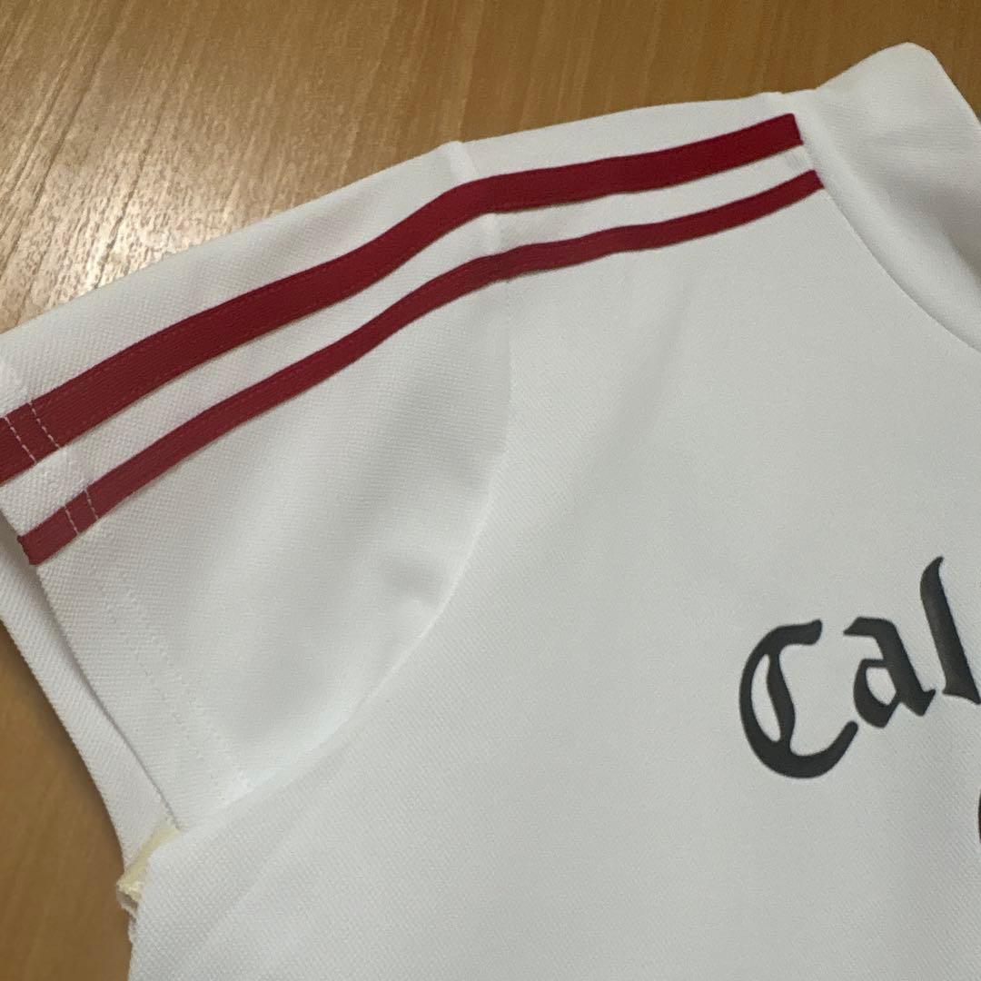 新品未使用LoveCallawayモックネック半袖シャツL白ラブキャロウェイ