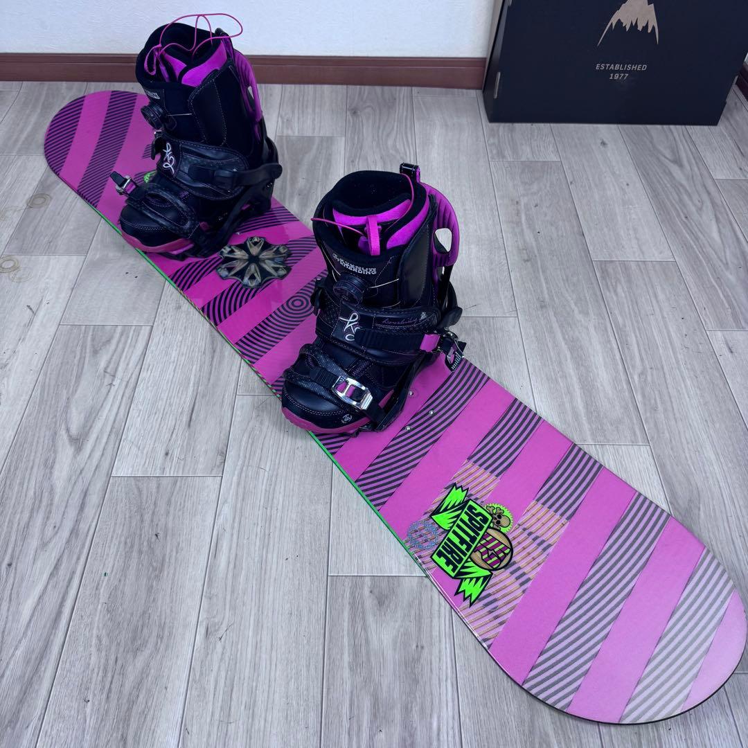 K2 レディース スノーボード 4点セット 138cm ブーツ23cm