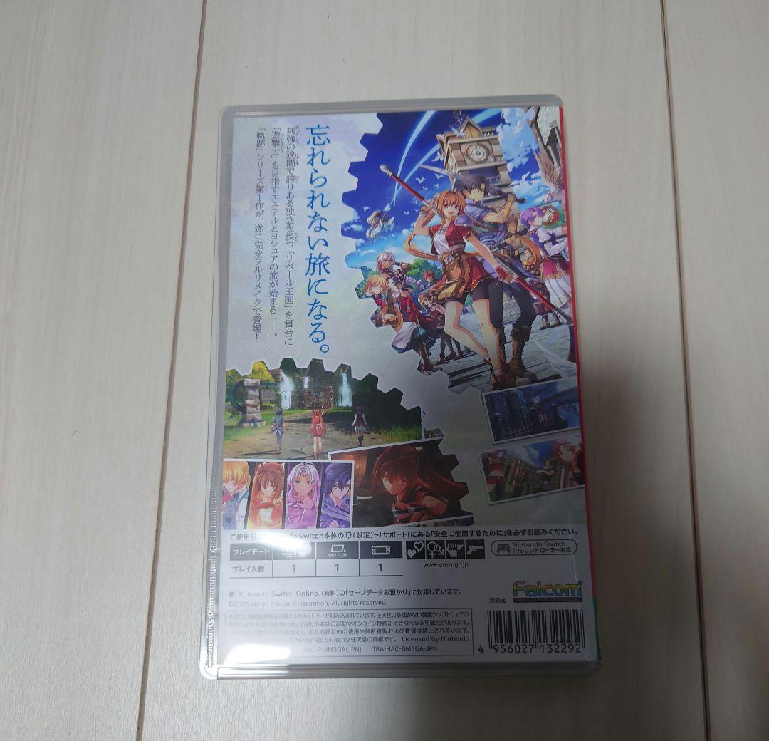 空の軌跡 the 1st ザ・ファースト　Switch　スイッチ　ファルコム
