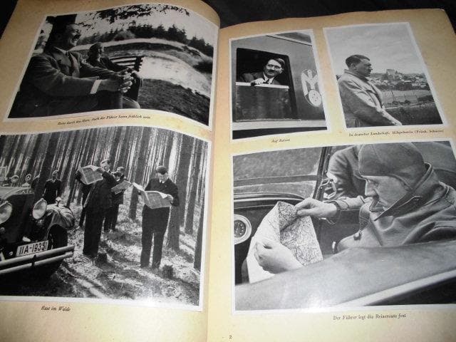 アドルフ　ヒトラー写真集　1936年　普及豪華版