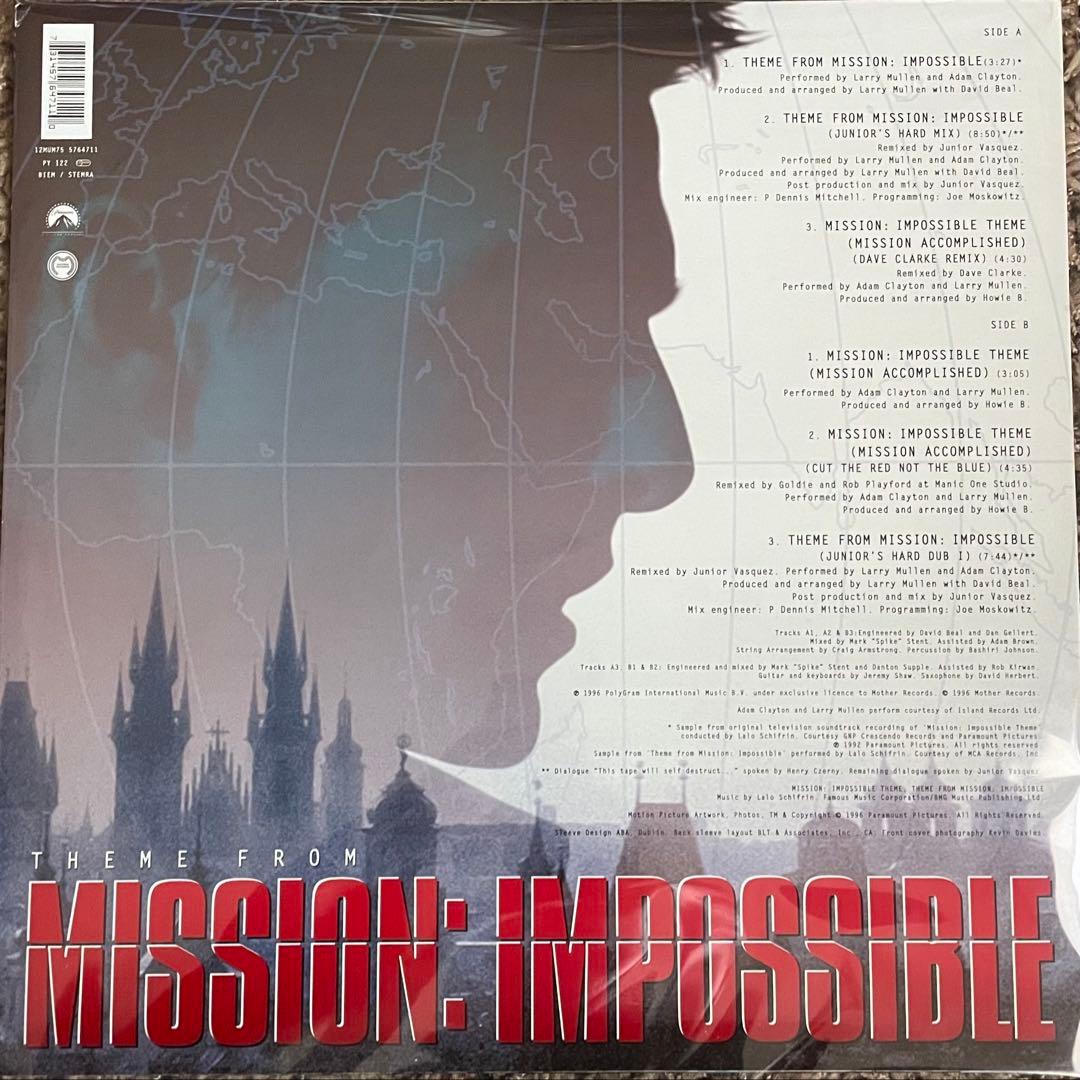Theme From Mission: Impossible ※新品激レア品