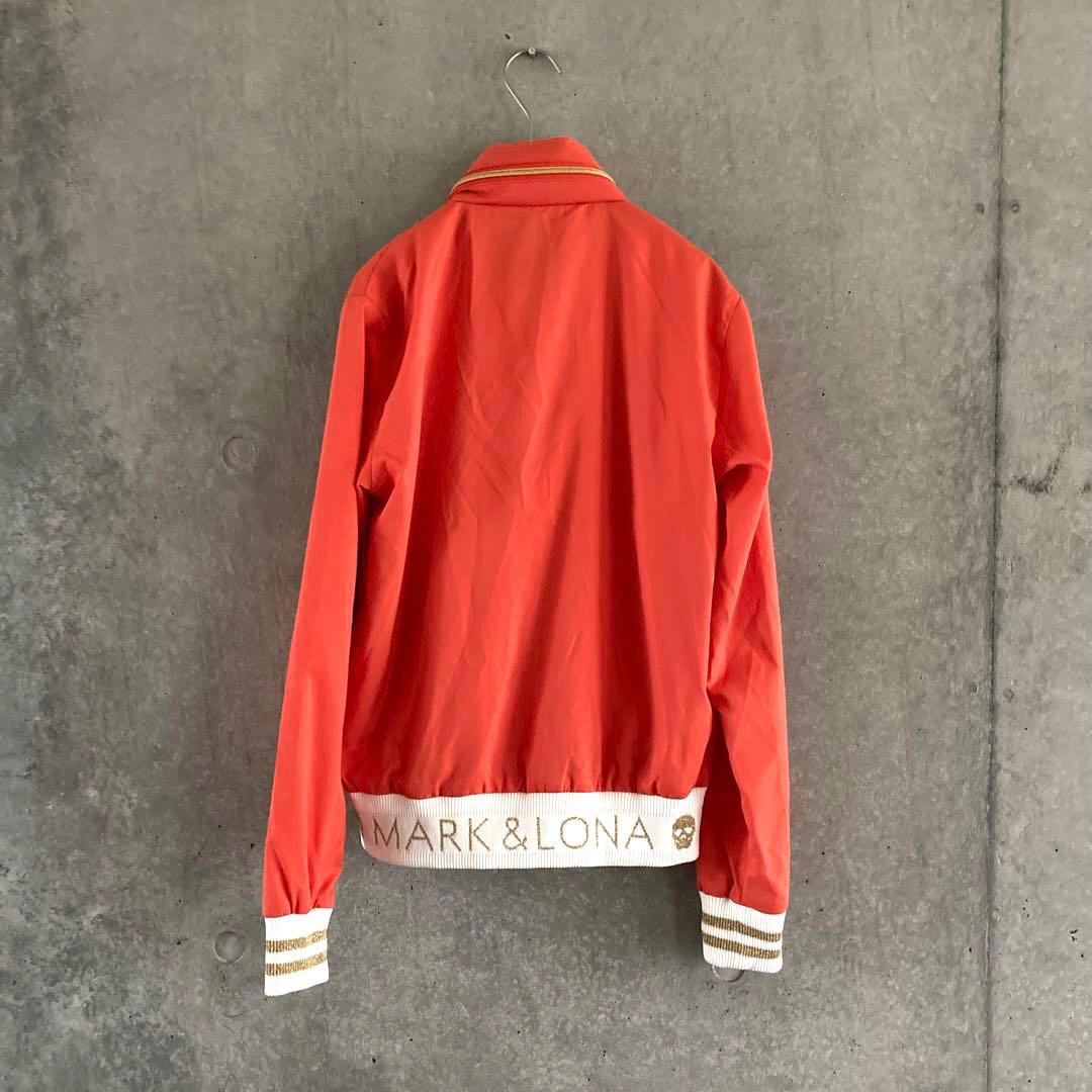 MARK&LONA マークアンドロナ　ブルゾン　アウター　オレンジ　ゴルフ
