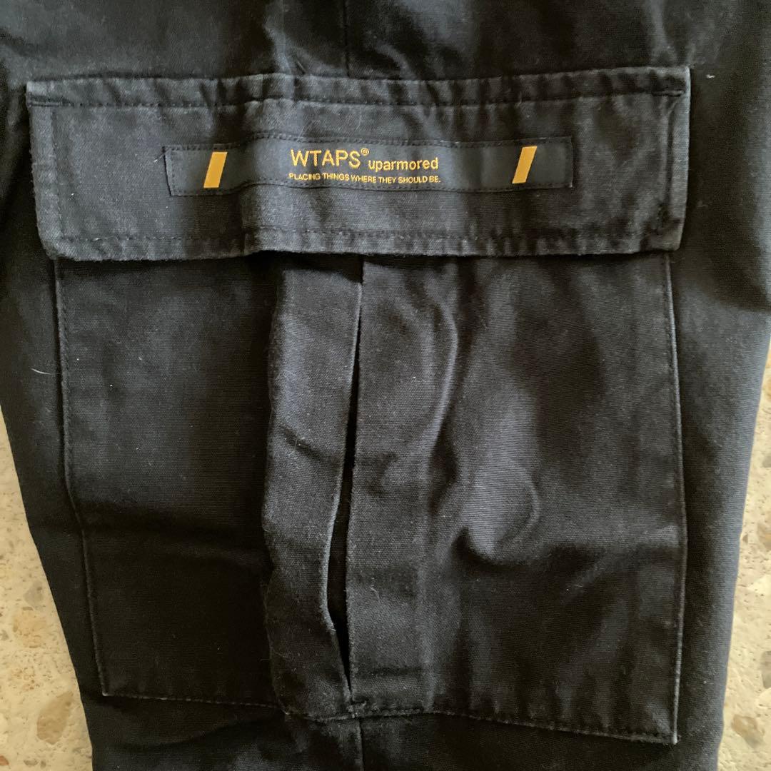 WTAPS ブラック カーゴパンツ 19AW 01 JUNGLE STOCK