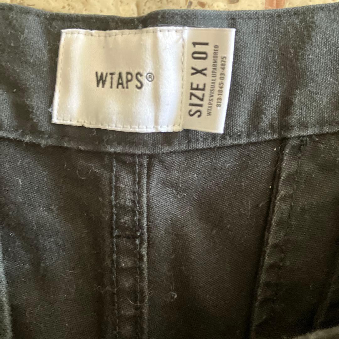 WTAPS ブラック カーゴパンツ 19AW 01 JUNGLE STOCK