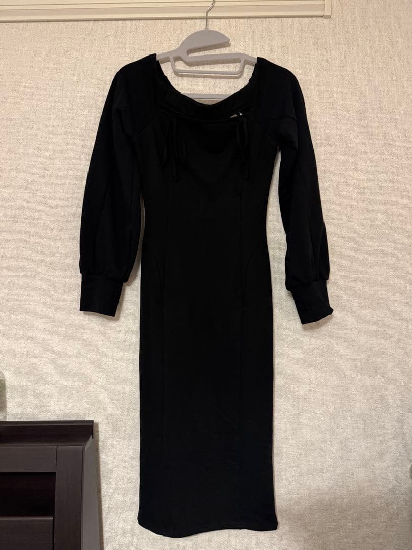 ワンピース ANDMARY Bebe ribbon dress