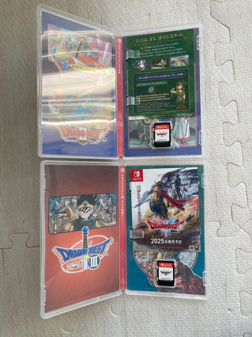 【極美品/即日発送】 Switch ドラクエ1＆2+ドラクエ3 2本セット