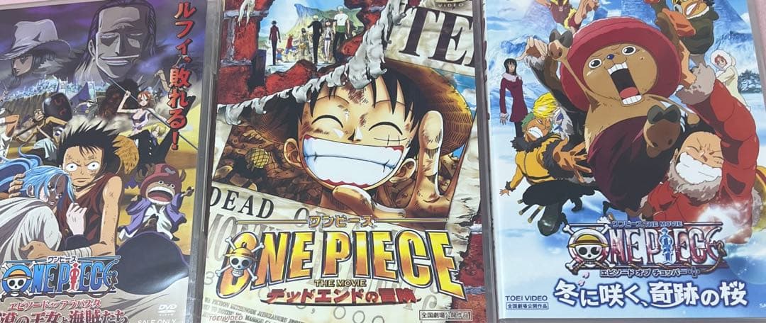 ワンピース　DVD BOX12個  映画　3セット