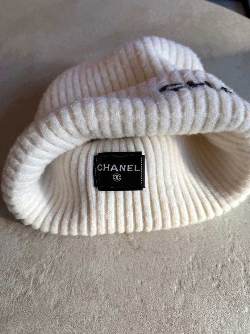 CHANEL シャネル ニット帽 ビーニー 帽子